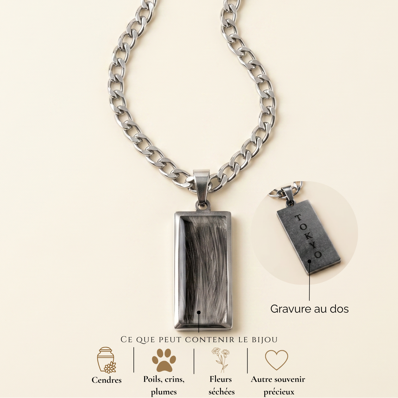 Collier Homme - Arès